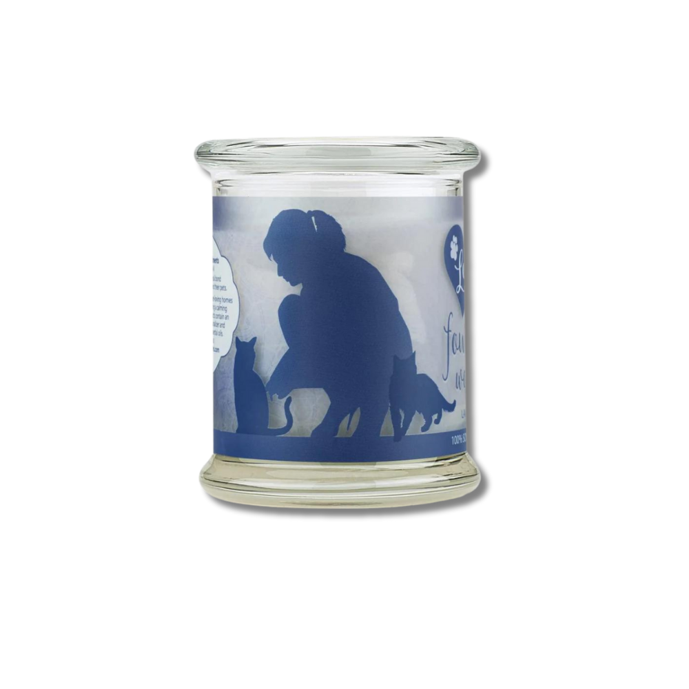 "Pets Leave Pawprints On Your Heart" Natural Soy Wax Candles