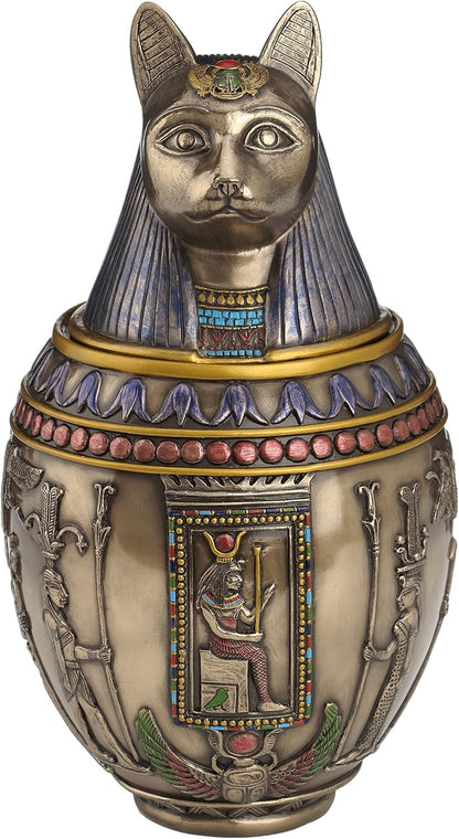 Rare Egyptian Bastet Cat Urn by Pet Memory Shop