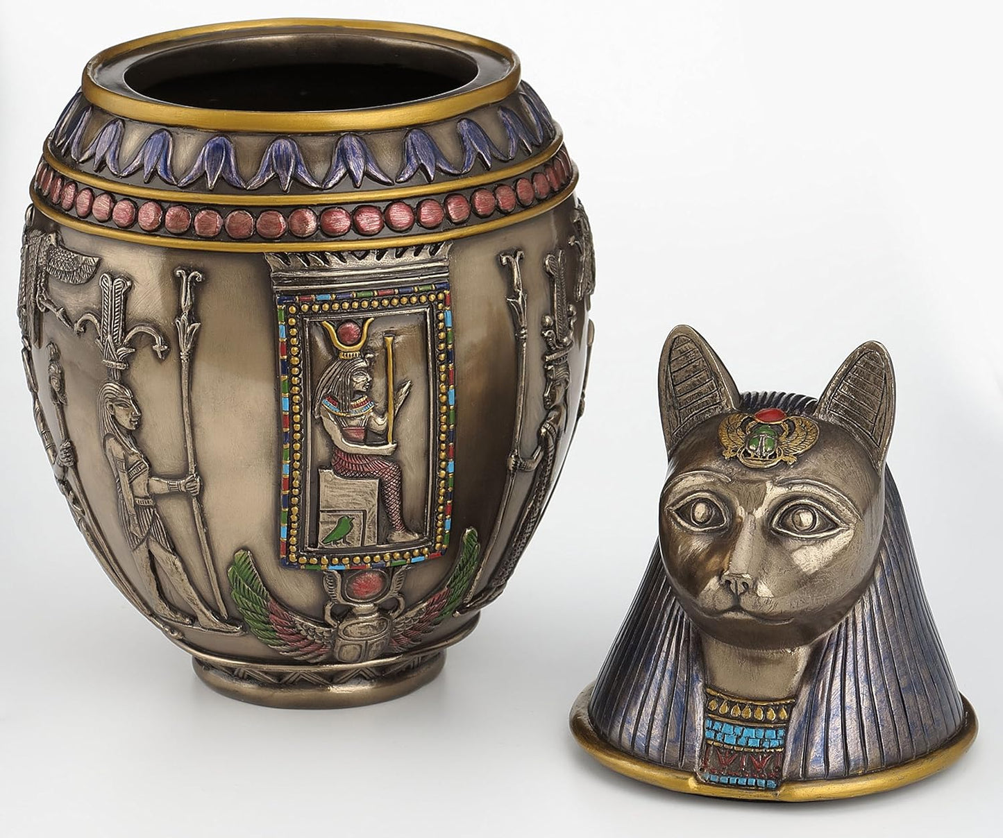 Rare Egyptian Bastet Cat Urn by Pet Memory Shop