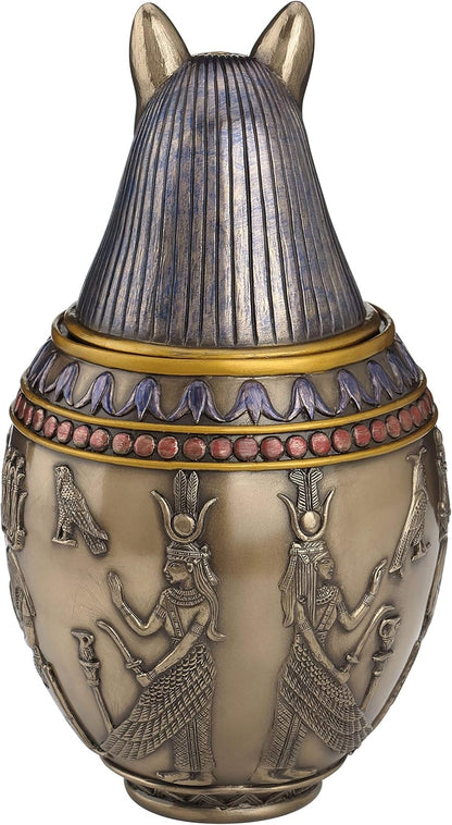 Rare Egyptian Bastet Cat Urn by Pet Memory Shop