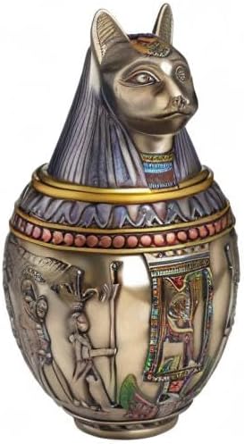 Rare Egyptian Bastet Cat Urn by Pet Memory Shop