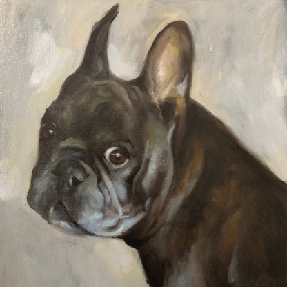 Handmade 10" x 10" Oil Painting of Your Pet by Janet | Support Local Artists