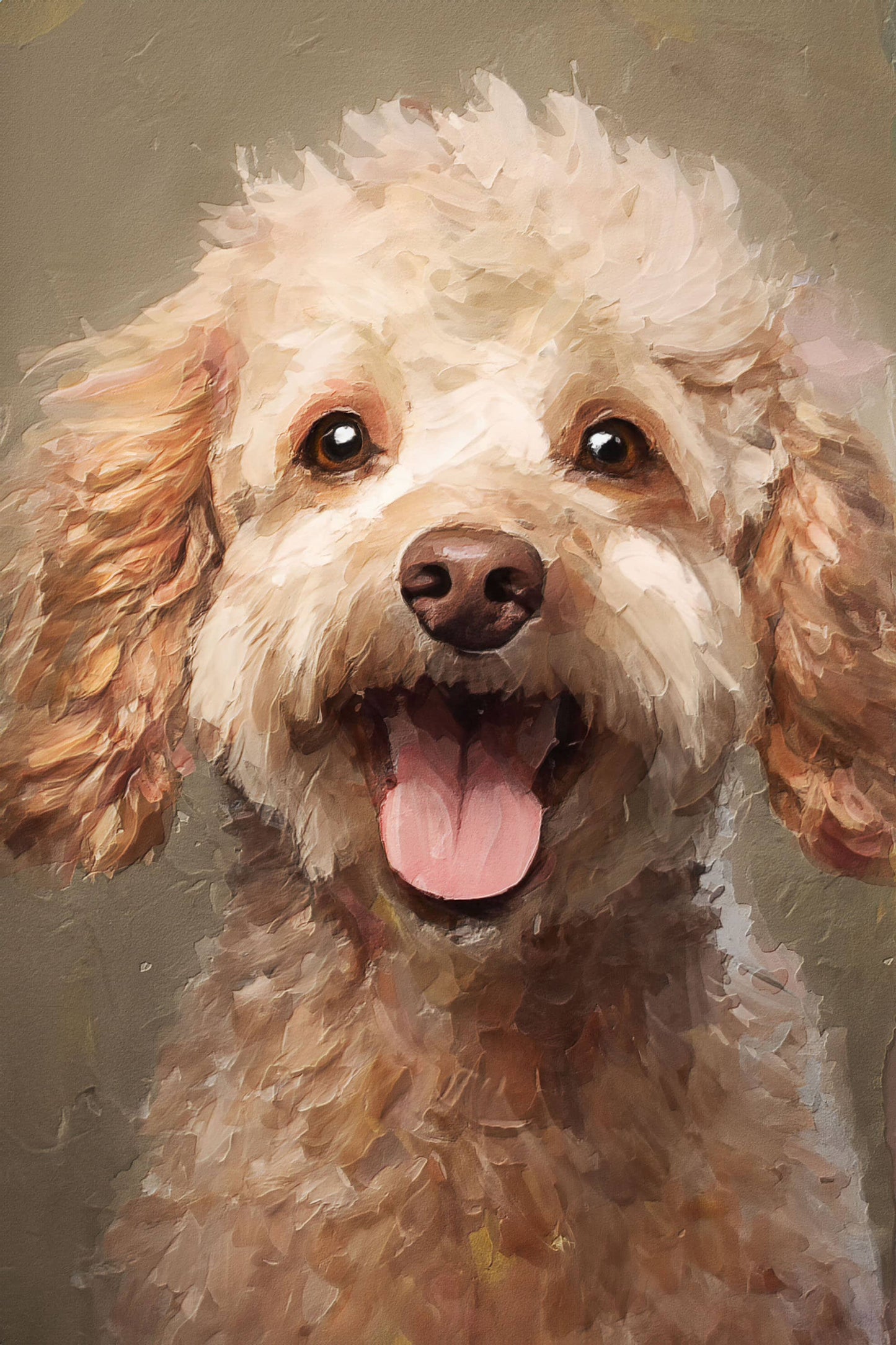 Custom Pet Portraits | Mix of Oil Painting & Watercolor | Support Local Artists