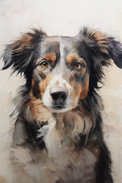 Custom Pet Portraits | Mix of Oil Painting & Watercolor | Support Local Artists