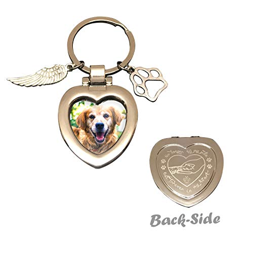 Custom Pet Projection Memorial Keychain with Your Pet Photo as Gift for  Loss of Pet