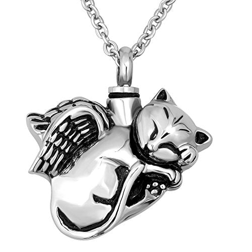 keepsake necklace 3x Dog Ashes Necklace Pet Cremation Necklace Cat Urn |  eBay