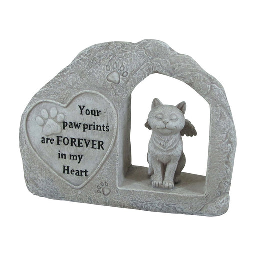 Polyresin Memorial Cat Angel Pet Statue
