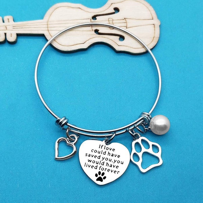 Personalized Memorial Bracelet with Butterfly Charm  Remember Me Gift