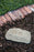 Pet Paw Print Devotion Painted Polystone Stepping Stone
