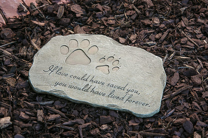 Classic "If Love Could Have Saved You" Garden Stone