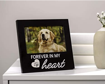 Dog Memorial Keepsake Picture Frame