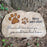 Personalized Forever Pet Memorial, Customized Indoor/Outdoor Resin Garden Stone