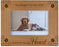 No Longer By My Side, Forever In My Heart - Pet Memorial Picture Frame Natural Wood