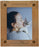 No Longer By My Side, Forever In My Heart - Pet Memorial Picture Frame Natural Wood