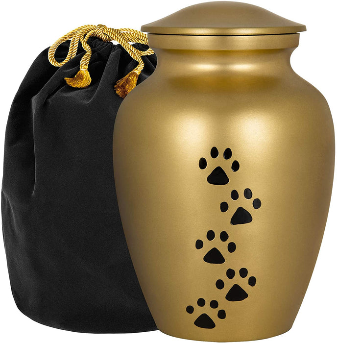 Pawprints to Heaven Pet Urn (5 Colors Available)