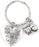 Pet Memorial Sympathy Loss of Loved One Kitty Cat Keychain
