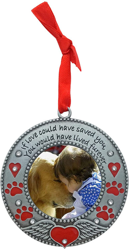 "If Love Could Have Saved You, You Would Have Lived Furever" Memorial Christmas Ornament