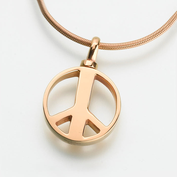 Peace Sign Pendant Keepsake Pet
