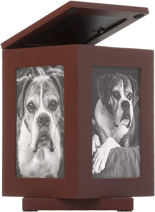 Pearhead Pet Photo Memory Box and Ink Kit  - Pet Rotating Urn