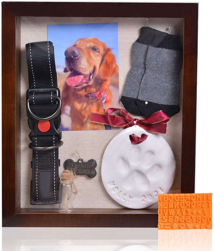Pet Memorial Gift, Pet Memorial Shadowbox Frame, Dog Memorial, Cat Memorial,  Loss of Pet Gift, Personalized Pet Memorial Shadowbox, 