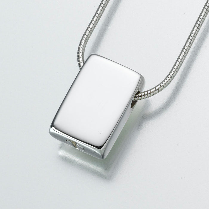 Slide Rectangle Pendant Keepsake Urn