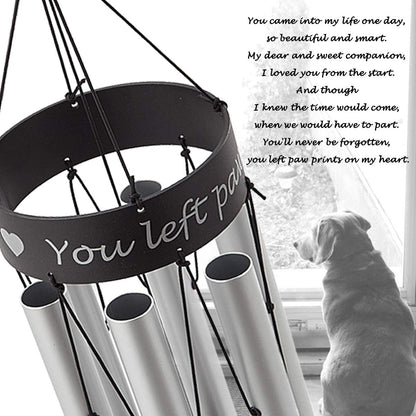 Memorial Wind Chime Dogs and Cats