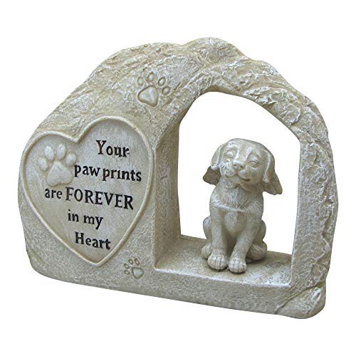 Polyresin Memorial Dog Angel Pet Statue